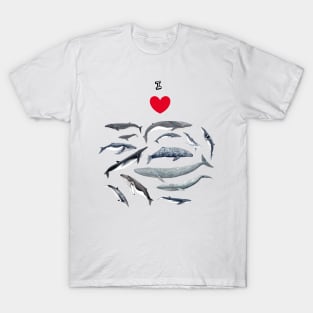 I love whales T-Shirt